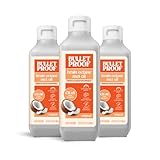 Bulletproof Brain Octane C8 MCT Oil, 32 Ounces (Pack of 3), Keto Supplement for Sustained Energy and Craving Support