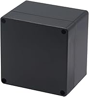 Vista 13 de Caja de Proyecto Caja de conexiones de plástico ABS Negra Cajas eléctricas IP65 impermeables para bricolaje Caja de conexiones electrónicas