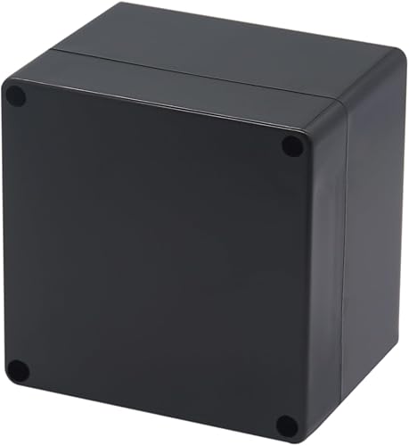 Miniatura 38 de Caja de proyecto ABS de plástico negro cajas eléctricas IP65 impermeable DIY caja de conexiones electrónica caja de alimentación 7.87 x 4.72 x 2.95