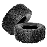 6-Ply Tubeless ATV/UTV Tires Set – Heavy Duty, All-Terrain, Off-Road for Trail, Mud, Sand, Dirt, Snow – Fits Quad, 4 Wheeler – Size: AT29X11-14