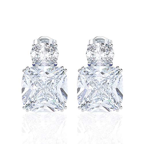 Boucles d'oreilles saphir créé moissanite bijoux fins femme mariage