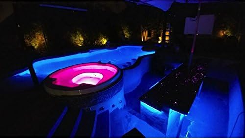 SW-508, 6-8 Person, 16 Jet In Ground Acrylic Spillway Spa, 89 x 89 x 34 (Caribbean Blue)