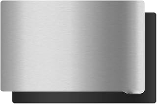 Resin Build Plate, Flexible Spring Steel Sheet Magnetic Base 172x110mm for UV Resin Printing LCD Anycubic Photon M3 1/2pcs (Color : 1 Set, Size : 224x129mm)