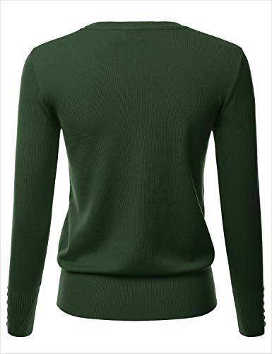 Image of LALABEE Women's V-Neck Long Sleeve Button Down Sweater Cardigan Soft Knit(S-XXL)