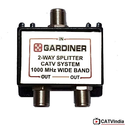 Gardiner 2-Way 1000 MHz Wide Band Splitter - All Port PowerPass