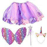 Jupe pour : fabriquée en tissu, ce kit de costume de cosplay est très durable, offre une durée de vie plus longue, jupe tutu pour fille