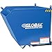 Global Industrial 1-1/2 Cubic Yard Low-Profile Self-Dumping Forklift Hopper, 6000 Lb. Cap.