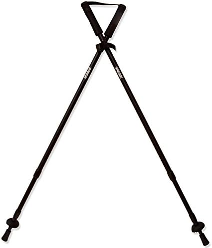 Nitehawk Adjustable Telescopic Hunting/Shooting Air Rifle Bipod Walking Stick