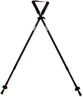 Nitehawk Adjustable Telescopic Hunting/Shooting Air Rifle Bipod Walking Stick