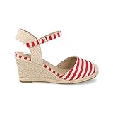 Alpargatas Yute Mujer de Cuna Valencianas con Tejido a Rayas