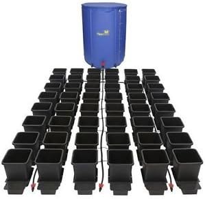 Complete Hydroponics Self Watering System Plant/Flower Flexitank & Kit 48 Pot W/ 400L Flexitank