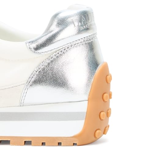 Lauren Ralph Lauren Women's Dani Metallic Leather & Suede Sneaker4