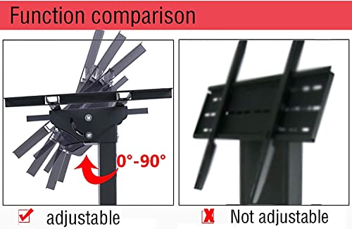 Soporte móvil para TV de 32 a 75 pulgadas con ruedas miniatura 5