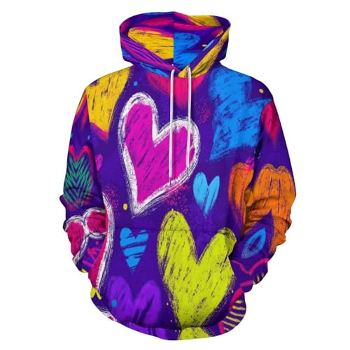 Sweat à capuche Y2K violet ample pour en finir avec les hauts sans style et trop étroits