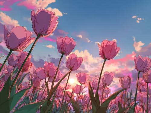 GSҌ DIY ANG̋hGLbgAPaint by NumbersqƑlnhhG`[bvCeAyCgoCio[ G|XgXDIY`ACeA Ƃ̕ǂ̑A20x30cm/8x12C`(t[