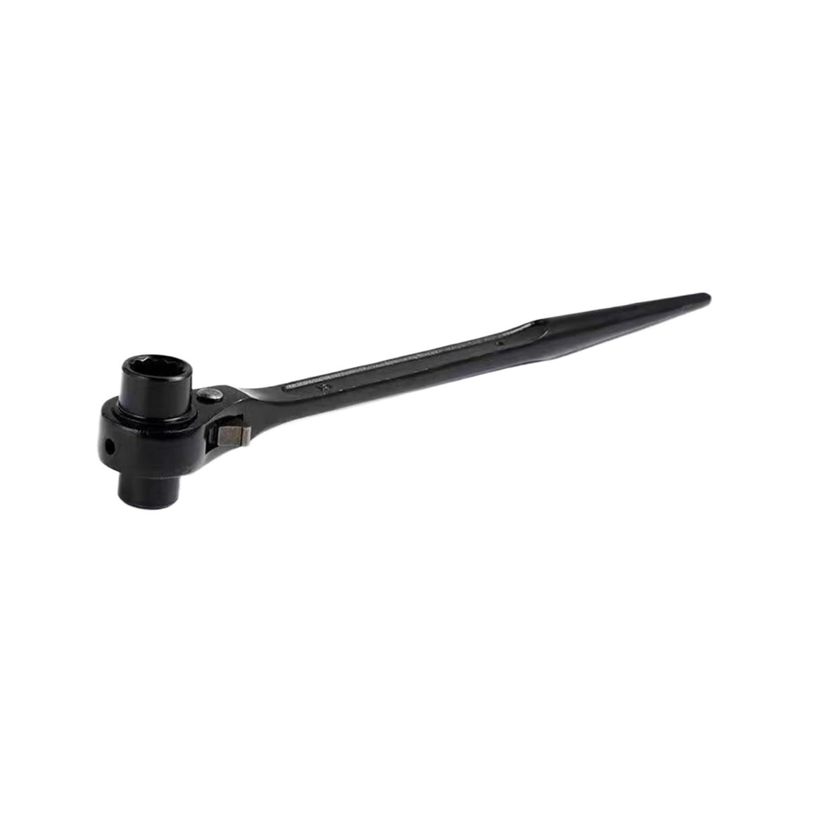 Ratchet Podger Spanner Wrench Black Double Ended Socket Ratcheting