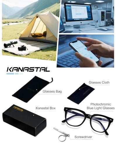Image of KANASTAL Blue Light Blocking Glasses Women Men Anti Bluelight Glasses