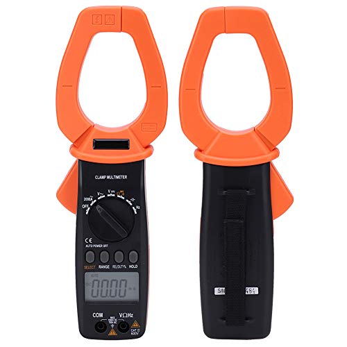 Medidor de pinza digital portátil VC6052 Amperímetro Multímetro 2000A CA con pantalla LCD miniatura 4