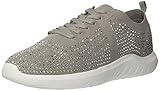 Clarks womens Nova Spark Sneaker, Stone Knit, 11 Wide US