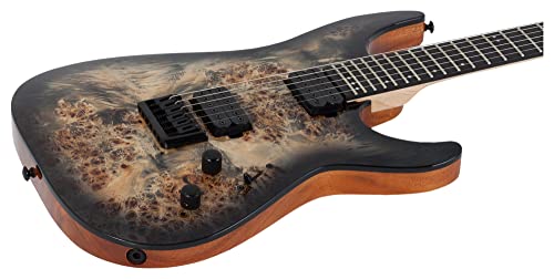 Schecter C-6 PRO – Guitare électrique – Charcoal Burst - Les Beatles, Paul McCartney, John Lennon, RIngo Starr, George Harrison Schecter C-6 PRO - Guitare électrique - Charcoal Burst – Image 4