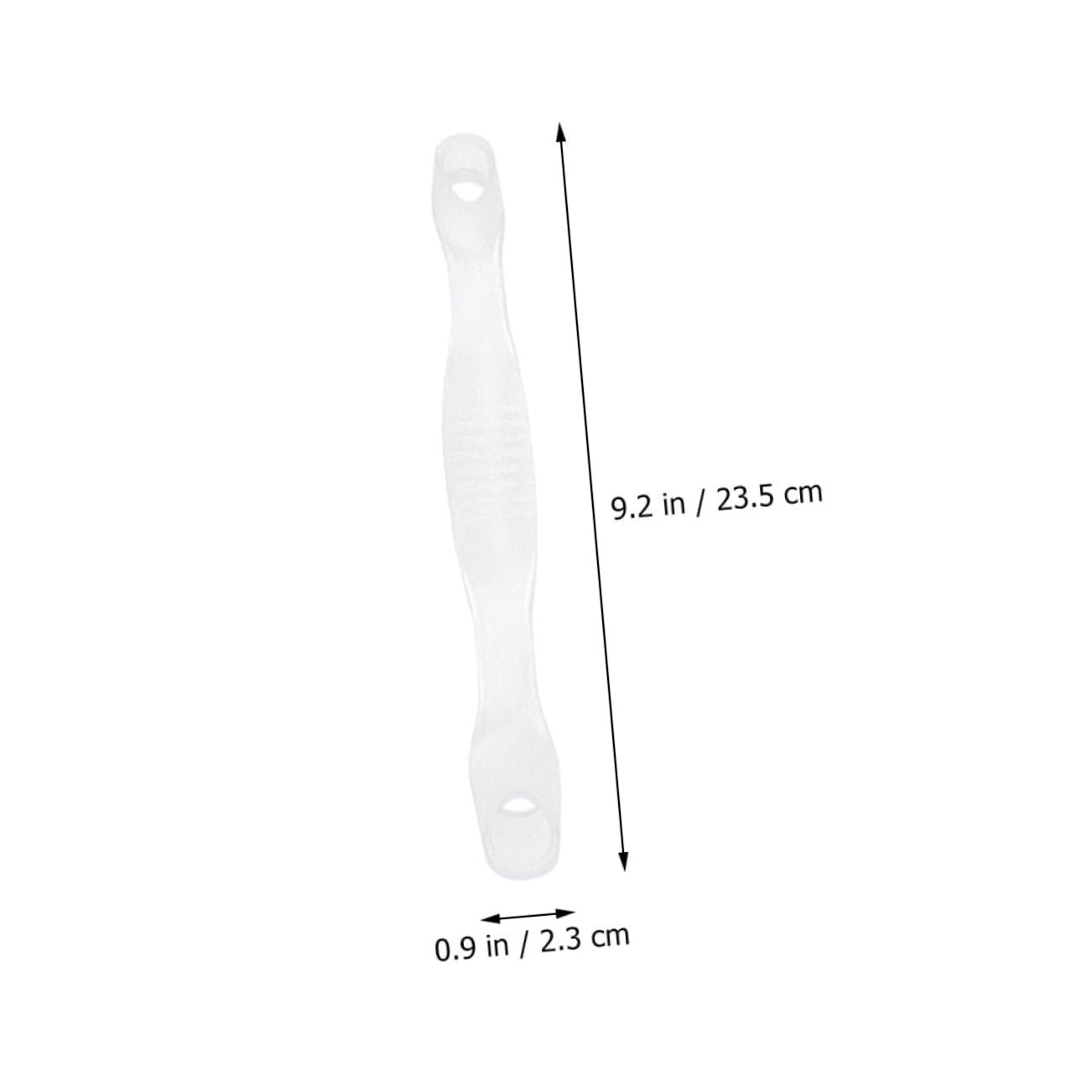 PartyKindom 4Pcs Transparent Elastic Toe Separators for Women Bunion Correctors Soft Gel Toe Spacers for Hammertoe and Foot Alignment Day and Night Use Foot Care