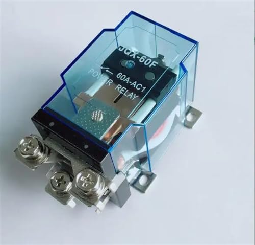 Relé de alta potencia JQX-60F 1Z 60A DC24V para control de circuitos de alta carga de energía