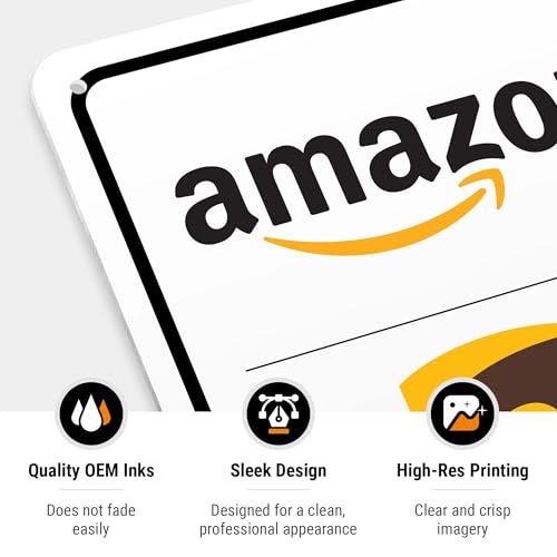 Image of Package Delivery Sign, Please Leave Packages Here Sign, FedEx, Amazon, UPS, USPS, 10x14 Inches, Rust Free .040 Aluminum, Fade Resistant, Made in USA by Sigo Signs