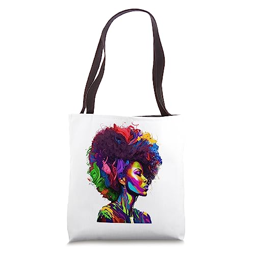 Bolso tipo tote Negro de TTG miniatura 1