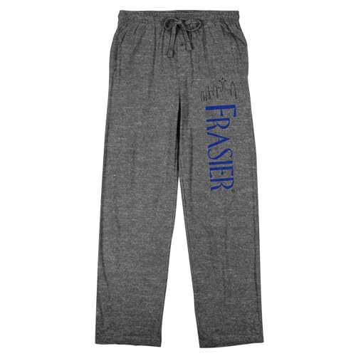 Bioworld Frasier Title Logo Men's Heather Gray Sleep Pants