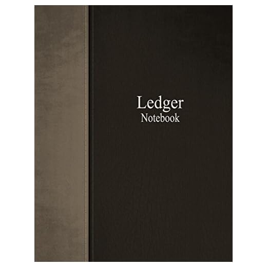 Ledger Notebook: Columnar Ruled Ledger, 3 Columns, 8.5x11 Inches, 100 Pages