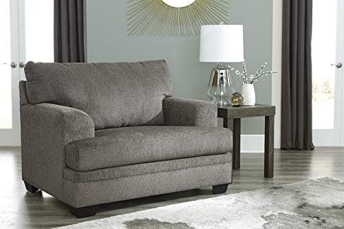 Signature Design By Ashley Dorsten Contemporary Chair And A Half, Gray #TOP1