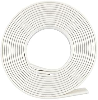 sourcing map Heat Shrink Tubing, 17mm Flat Width 2:1 Heat Shrink Wrap Cable Sleeve Tube 1m White