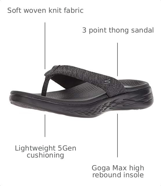 Image of Skechers Women's On-The-go 600-Preferred Flip-Flop