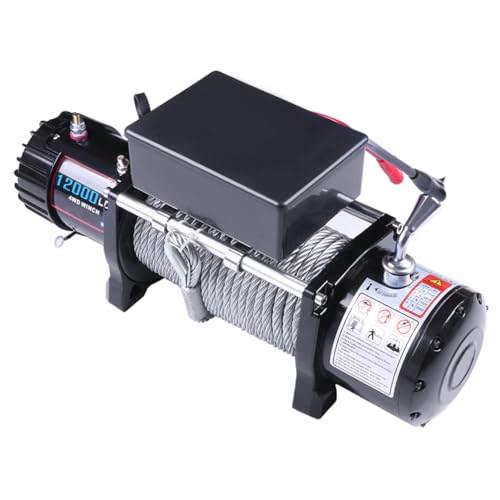 Winche eléctrico 12V 12000LB para remolque SCITOO miniatura 6