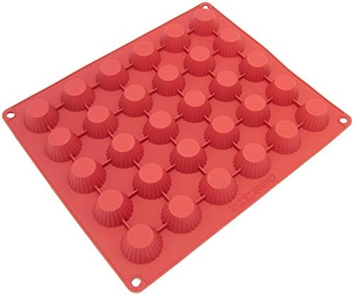 Silicone Chocolate Candy Molds [Peanut Butter, 30 Cup] - Non Stick, BPA Free, Reusable 100% Silicon & Dishwasher Safe Silicon - Kitchen Rubber Tray For Ice, Crayons, Fat Bombs and Soap Molds