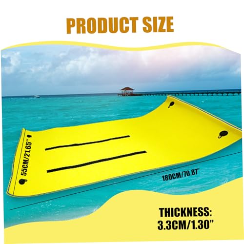 Tapis d'eau flottant anti-crevaison sans gonflage mousse XPE rigide - 2