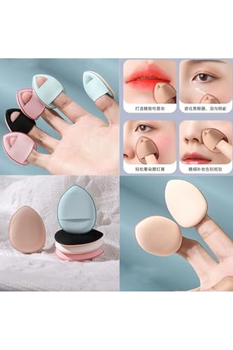 Pembe Mini Kozmetik Puf, Kuru ve Islak Kullanım, Yüz Makyaj Süngeri