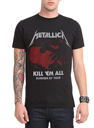 Bravado Metallica - Kill Em All Summer 83 T-Shirt Size S Black