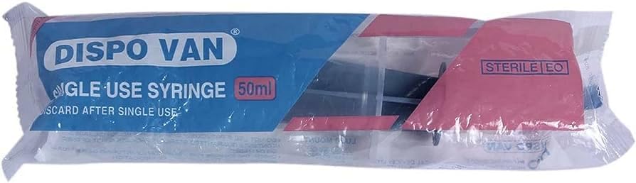 Dispovan Medical Syringe, 50 ml Volume, for Lab and Veterinary Use (Syringe, 3) (B0D3G3B1YC) Amazon Price History, Amazon Price Tracker