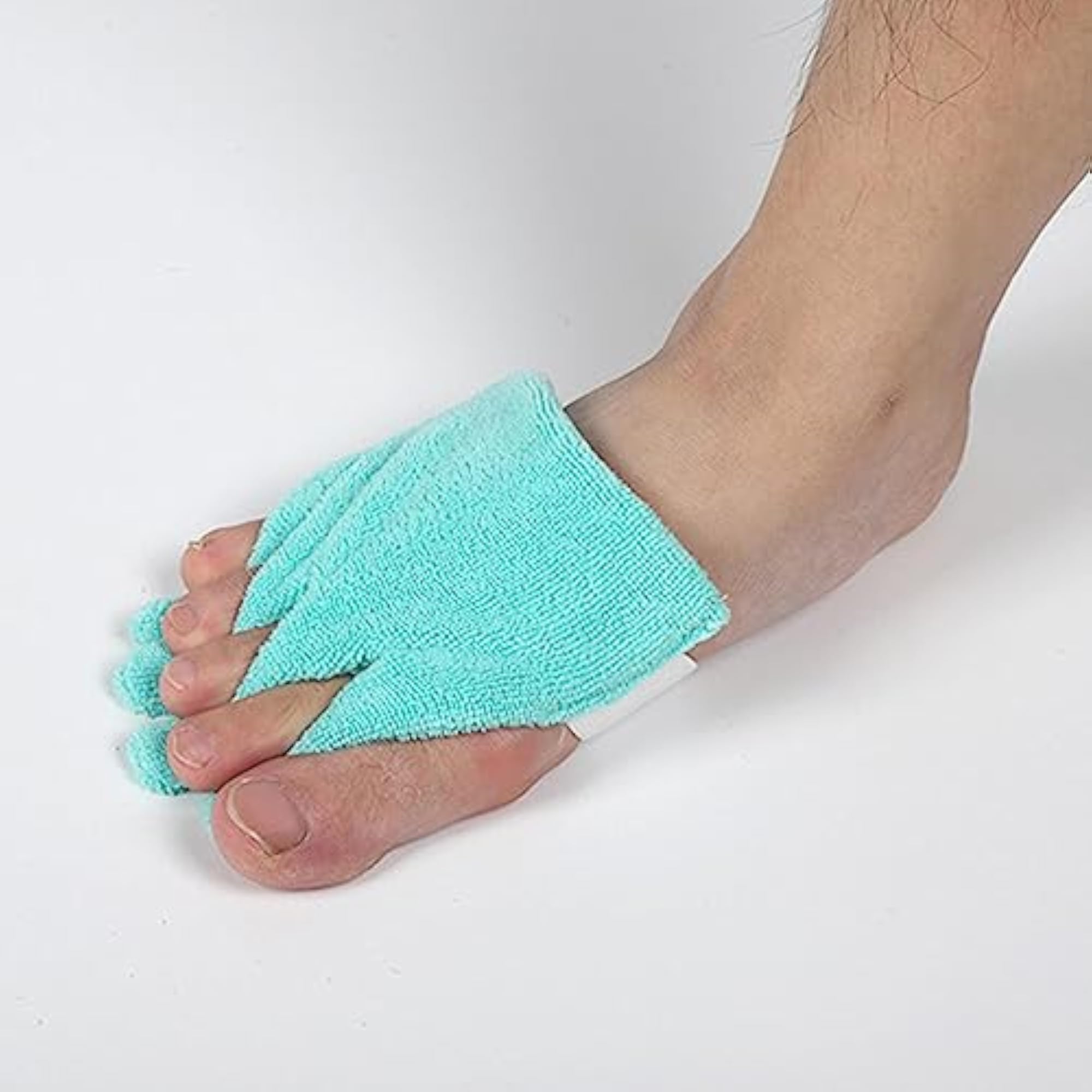 Toe Sleeves Protectors, Breathable Durable Foot Cushions for Overlapping Toes, Green