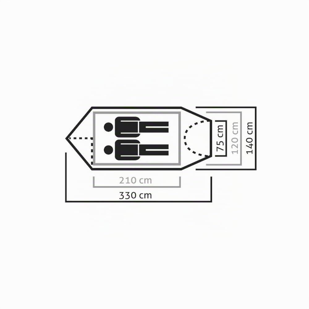 SALEWA Sierra Leone Ii - Tenda Unisex adulto