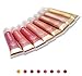 Wowlife 8ml Mini Clear Empty Lip Gloss Balm Container Soft Tubes Makeup Box (20 Pcs)