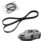 RemaxCrope Serpentine Drive Belt Replacement for Nissan Altima Base S SL 2.5L 2007 2008 2009 2010 2011 2012 2013 - Engine Drive Fan Belt 11720-JA00B 6PK2230 for Altima Belt Accessories