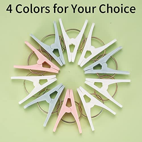 35 Pcs Clothes Pegs Small Size, Non-Slip Strong Clothes Pins, Windproof Laundry Cloths Clips Pegs for Washing Line, Multicolors Plastic Washing Line Pegs for Clothes Garment Drying