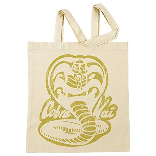 Vendax Cobra Kai - Cobra Kai Beige Bolsa De Compras