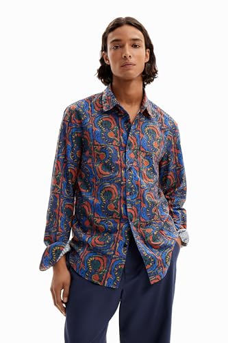 T-shirt homme Desigual Cam jereth confortable qui ne se déforme pas au lavage