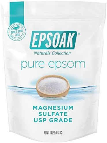 Epsoak Epsom Salt - 10 lb. Bulk Bag Magnesium Sulfate USP