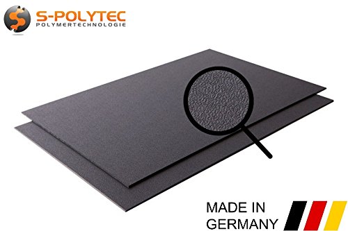 S-Polytec Recycling ABS Platte – Schwarz, Made In Produktbild-Vorschau 4