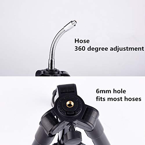 Angwang Fishing Rod Tripod,Fish Light Tripod Bracket Aluminum Alloy Telescopic Fishing Camera Live Tripod Holder Night Fishing Light Bracket Fishing Rod Support Black #TOP6