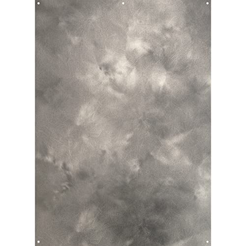 Toile de fond pour photographie de portrait Westcott X-Drop gris tempête